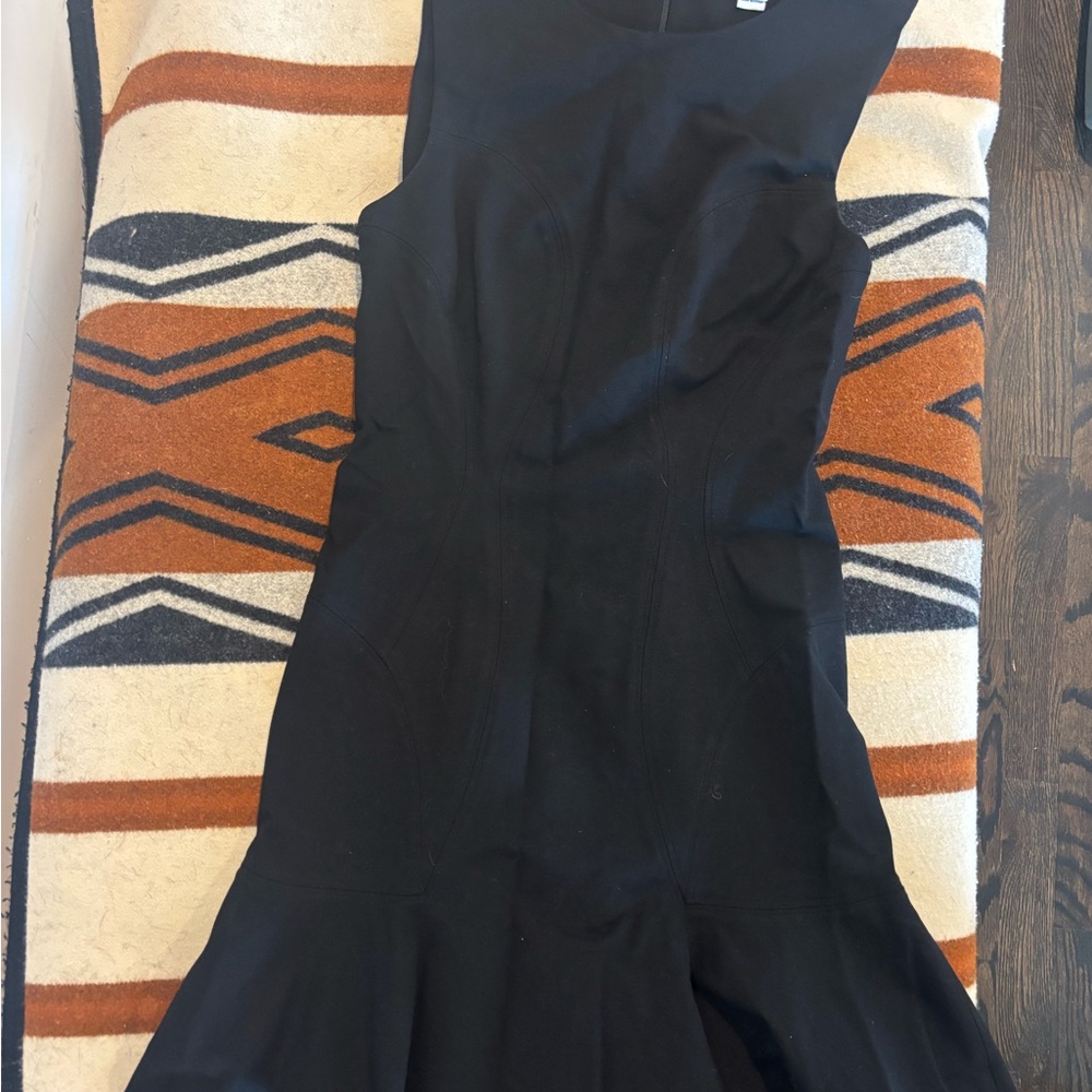 Diane Von Furstenberg Black Midi Dress